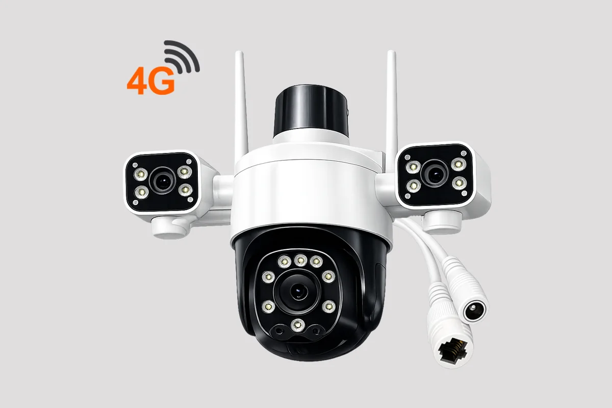 3 Lens 4G Camera - Snap Secure
